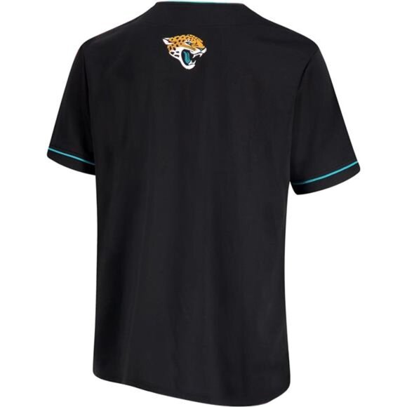 NEW NFL Jacksonville Jaguars Game Day Button Down Baseball Mesh Jersey - Picture 3 of 5